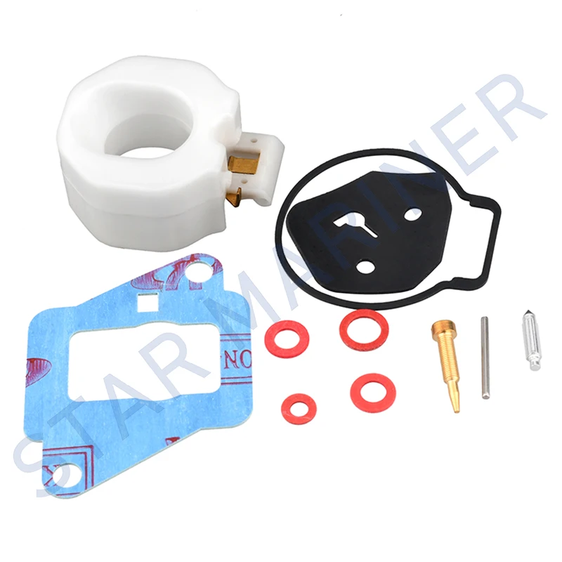 677-W0093 6E7-W0093 New Carburetor Repair Kit For Yamaha Outboard Motor 9.9HP 15HP 6E7-W0093-00 677-W0093-00 Boat Engine Parts