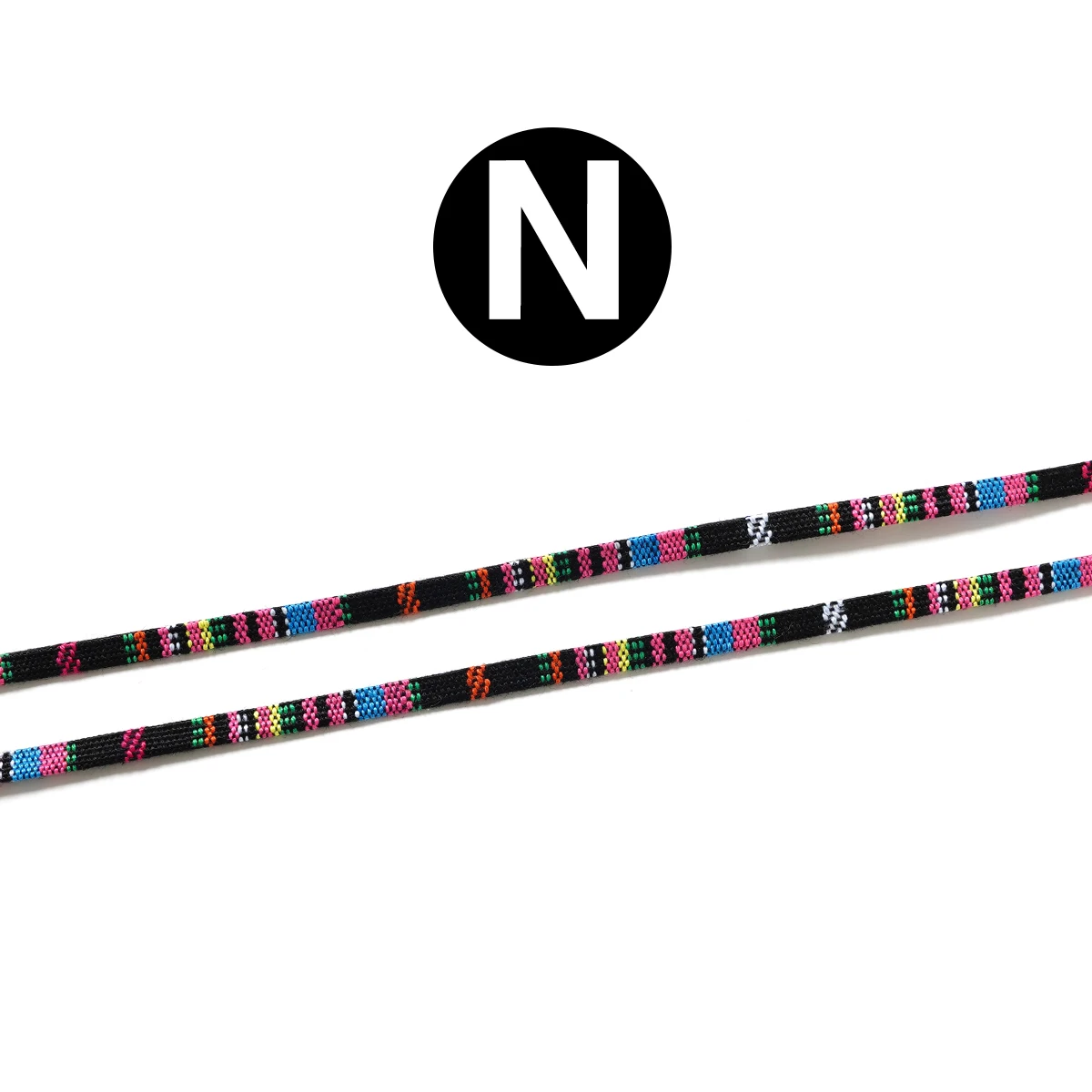 Brille Sonnenbrille Kordel zug ethnischen Stil Baumwolle Brillen Lanyard Brille Hals riemen Schnur Seil Band Brillen schnur 5mm breit