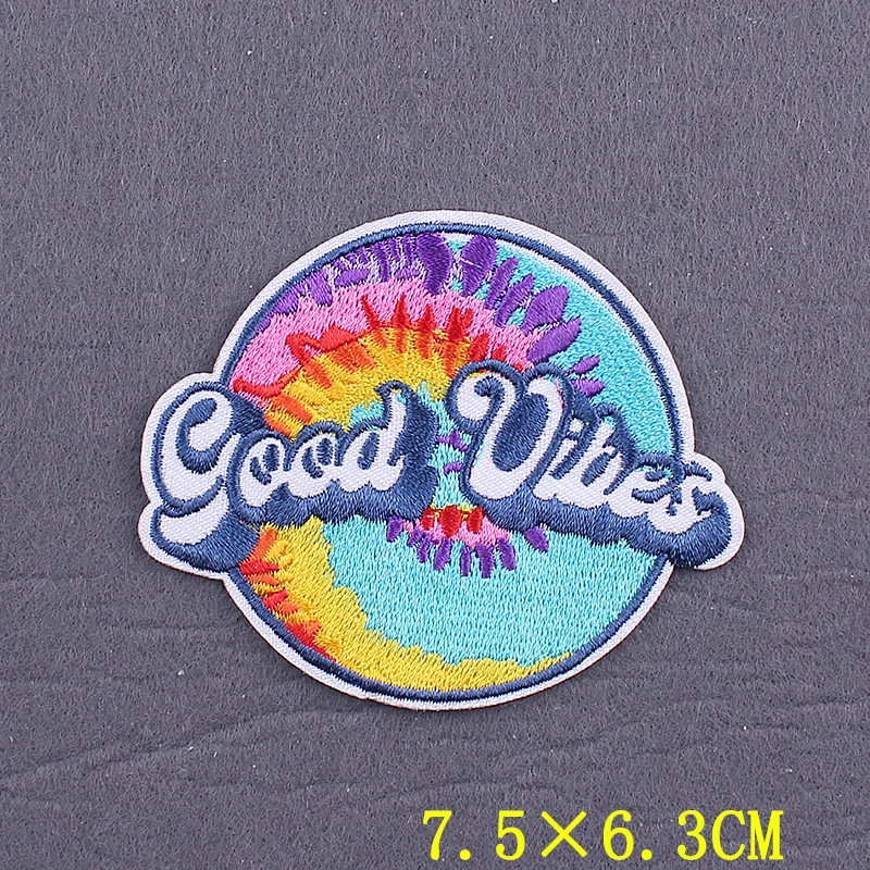 Love is Love Badges Gay Pride LGBT Patch Iron On Patches For Clothing Stickers Rainbow Patches On Clothes Stripes Accessory