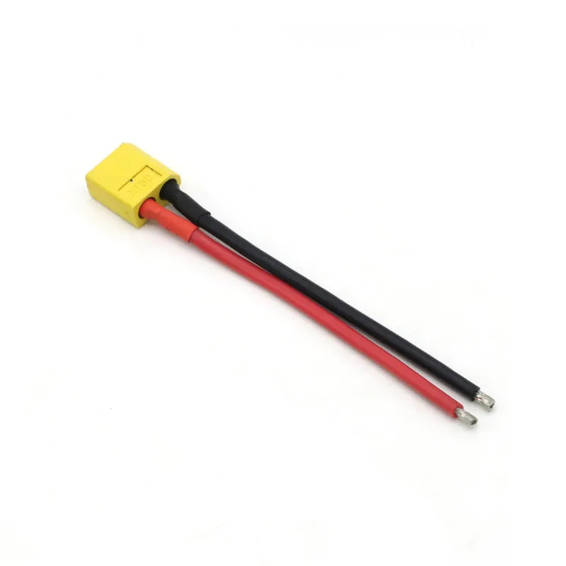 XT60 Male / Female Connector With 10CM 12AWG Silicone Wire Cable