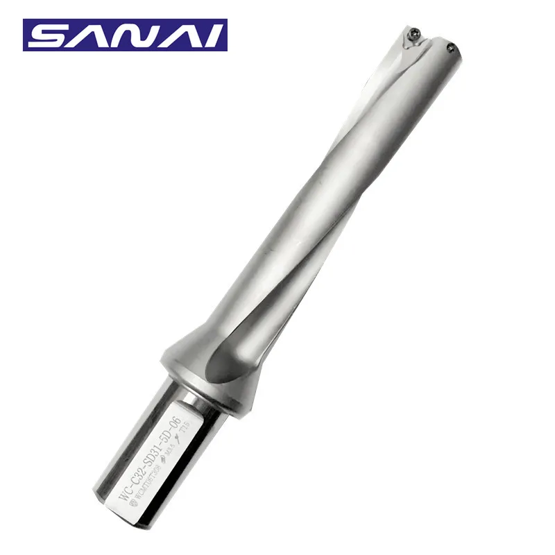 Fast U Drill Bit WC series 5D depth 35.5mm- 45mm, CNC Lathe Indexable Drilling Tool for Carbide Insert WCMT06T308 WCMT080412