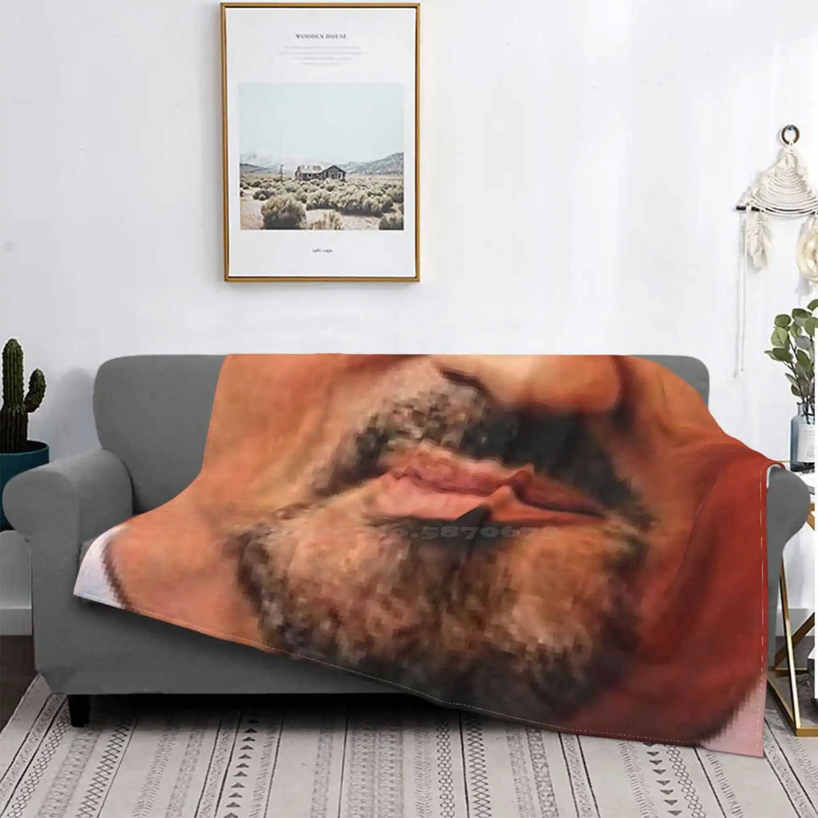 Sylvester Face / Mouth Low Price New Print Novelty Fashion Soft Blanket Sylvester Funny Celebrity Movie Weird Discover New