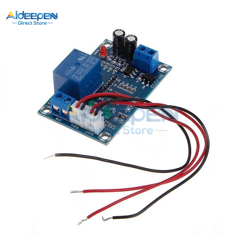 XH-M203 AC/DC 12V Water Level Controller Automatic Water Level Controller Water Level Switch Level Water Pump Controller