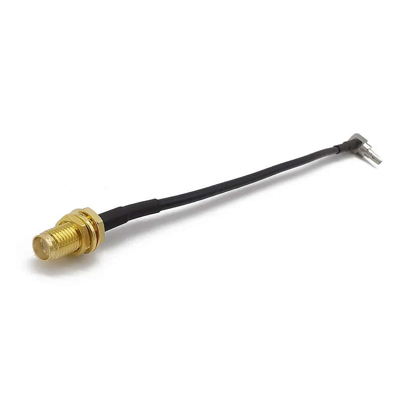 ALLiSHOP crc9 to sma RG174 pigtail cable 0-3GHz sma female sockets connector to crc9 adapter For HUAWEI PCI wifi router Modem