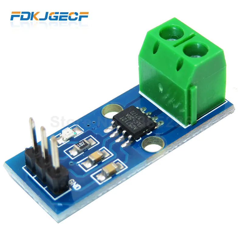 1PCS NEW 5A 20A 30A Hall Current Sensor Module ACS712 model for arduino