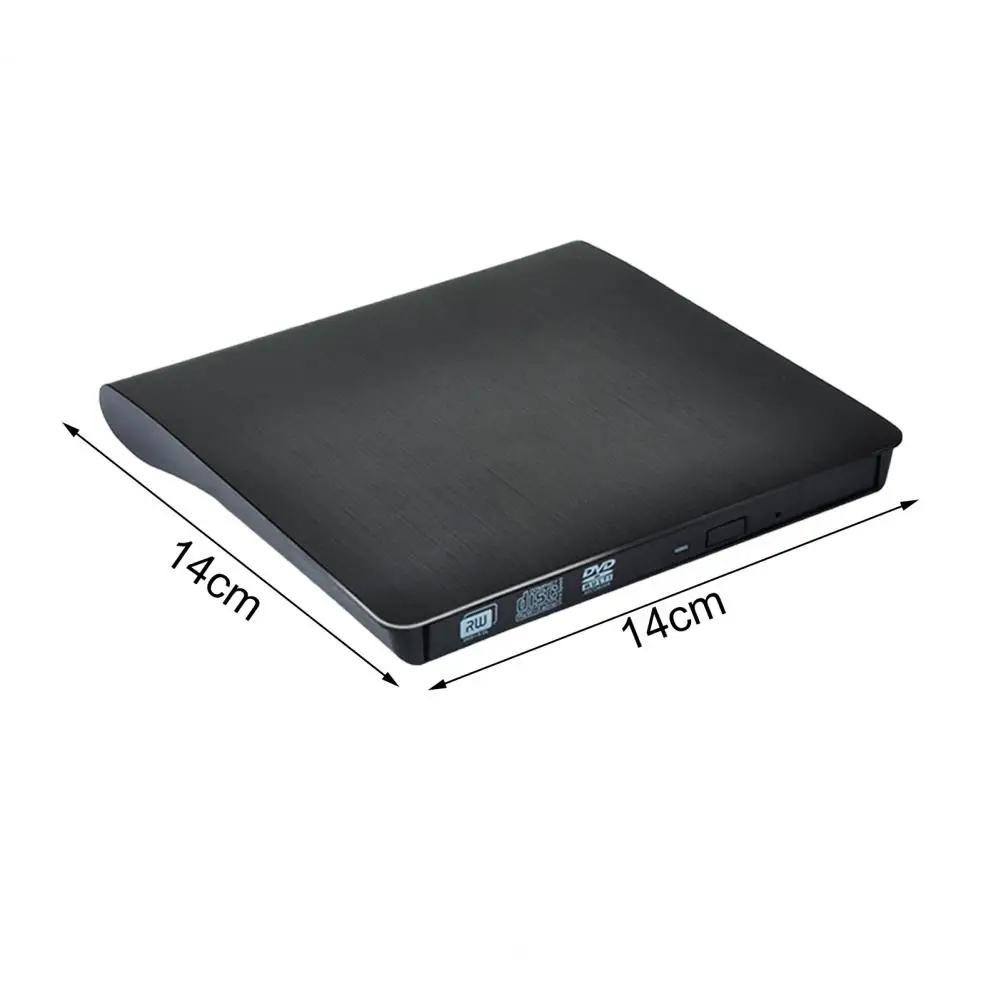 New CD-ROM Disk Drive USB 3.0 Low Noise ABS Computer ROM External Drive for Laptop Read Speed 8X DVD-ROM 24X CD-ROM