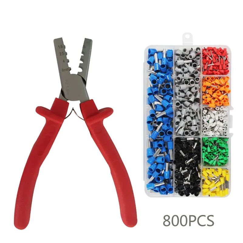 

Трубчатые обжимные клещи для наконечников немецкого типа, мини-обжимной инструмент для неизолированных клемм