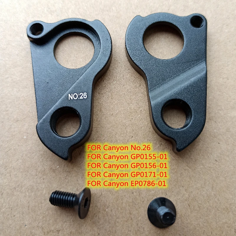 2pc Bicycle MECH dropout For Shimano SRAM CANYON No.26 Neuron Torque Sender Spectral Strive Derailleur Hanger GP0171-01 GP0155-1