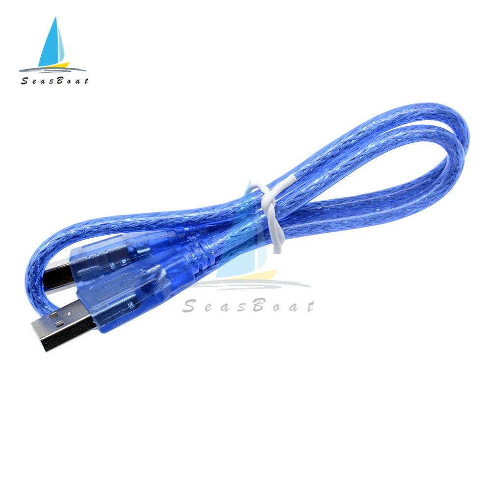 30cm/50cm/100cm USB Cable Mega 2560 R3/ ADK USB-A to USB-B for arduino