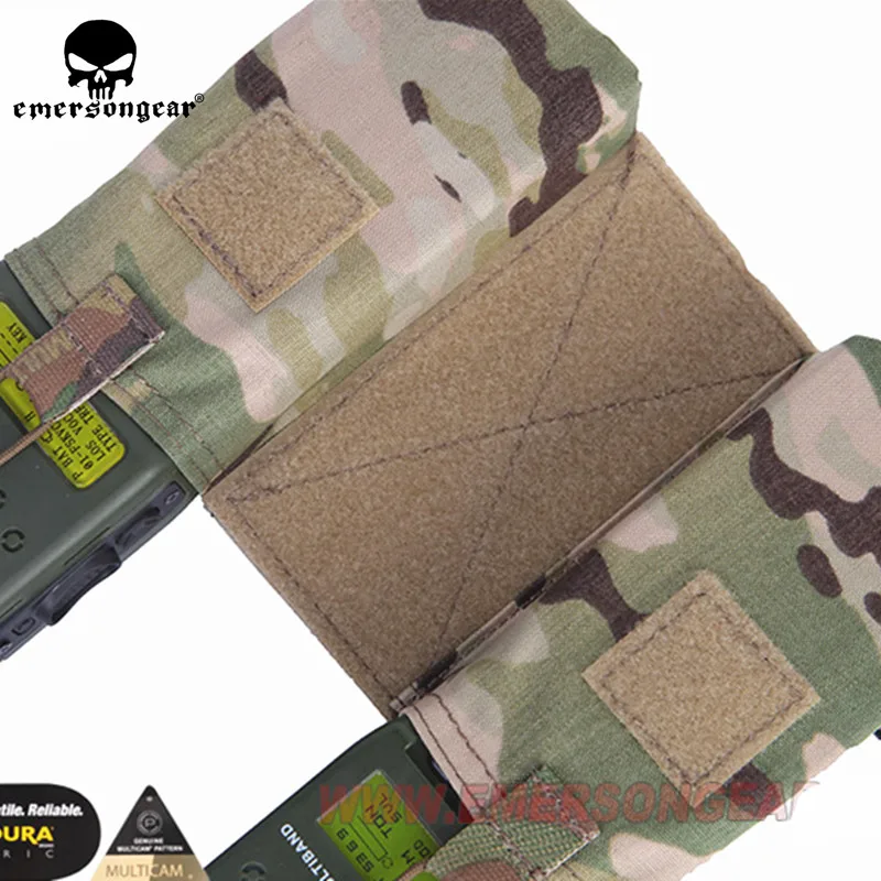 Emerson-حقيبة ملحقات راديو MBITR التكتيكية ، حقيبة مجلة EmersonGear M4 ، خطاف جيب وحلقة
