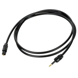 5m 3m 1m Audio Optical Fiber Line Mini 3.5 mm Plug Digital Optical Cable SPDIF Optical Line To Round Mouth TOSLINK Connector