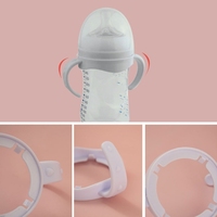 Bottle Grip Handle for Avent Natural Wide Mouth PP Glass Feeding Baby Bottle
