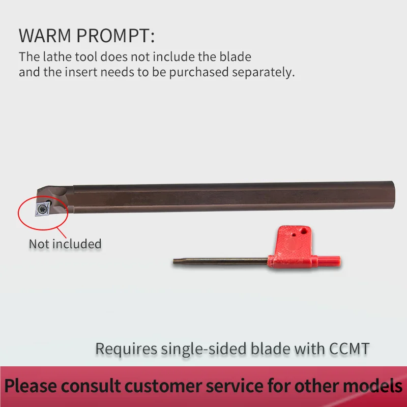 SCLCR D16S-SCLCR09 D20T-SCLCR09 D32U-SCLCR09 Spring steel Internal Turning Tool Holder CCMT09 Carbide Inserts Lathe Cutting Tool