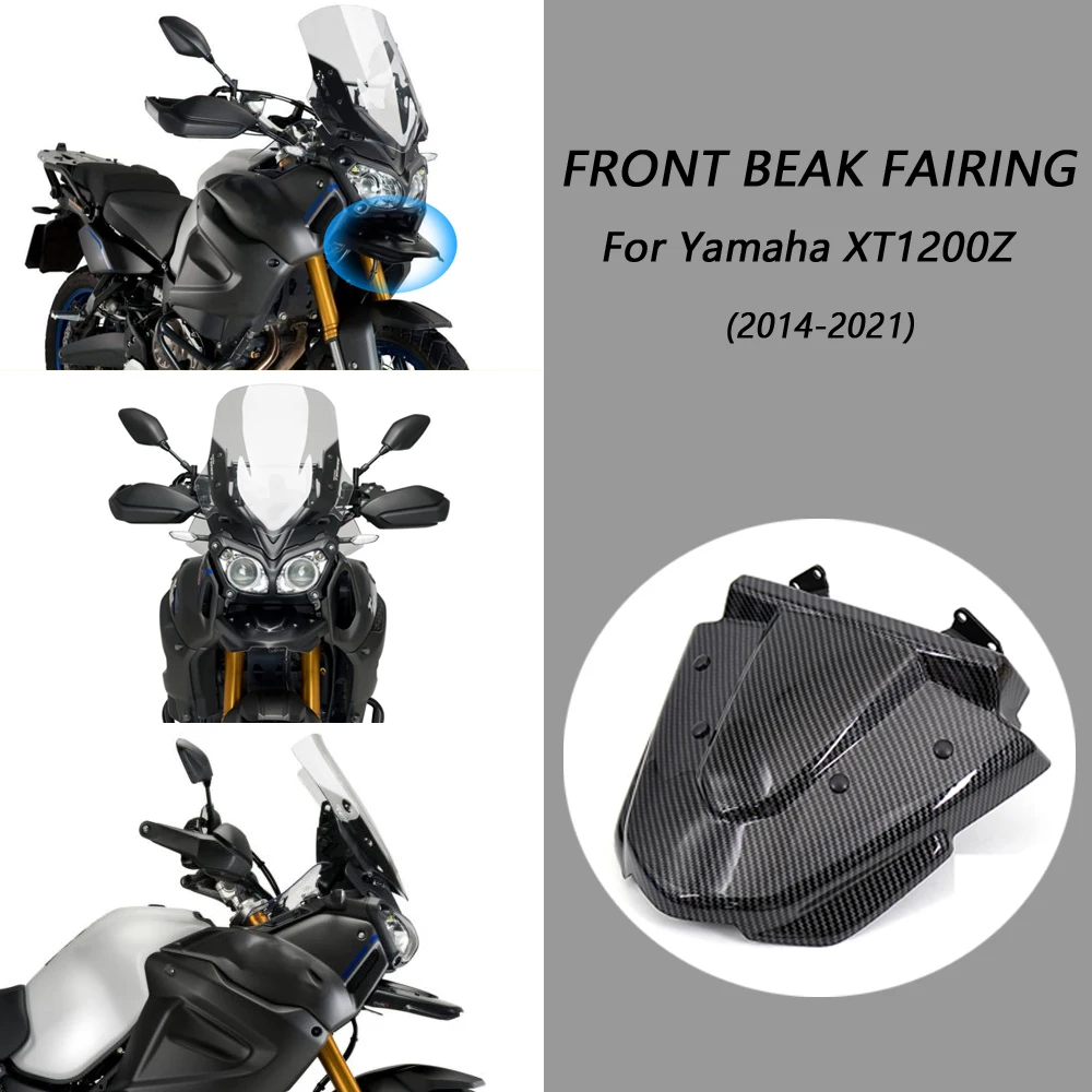 

New XT 1200 Z Front Wheel Mudguard Beak Nose Cone Extension Cover Extender Cowl For Yamaha XT1200Z Super Tenere 2014-2021 2020