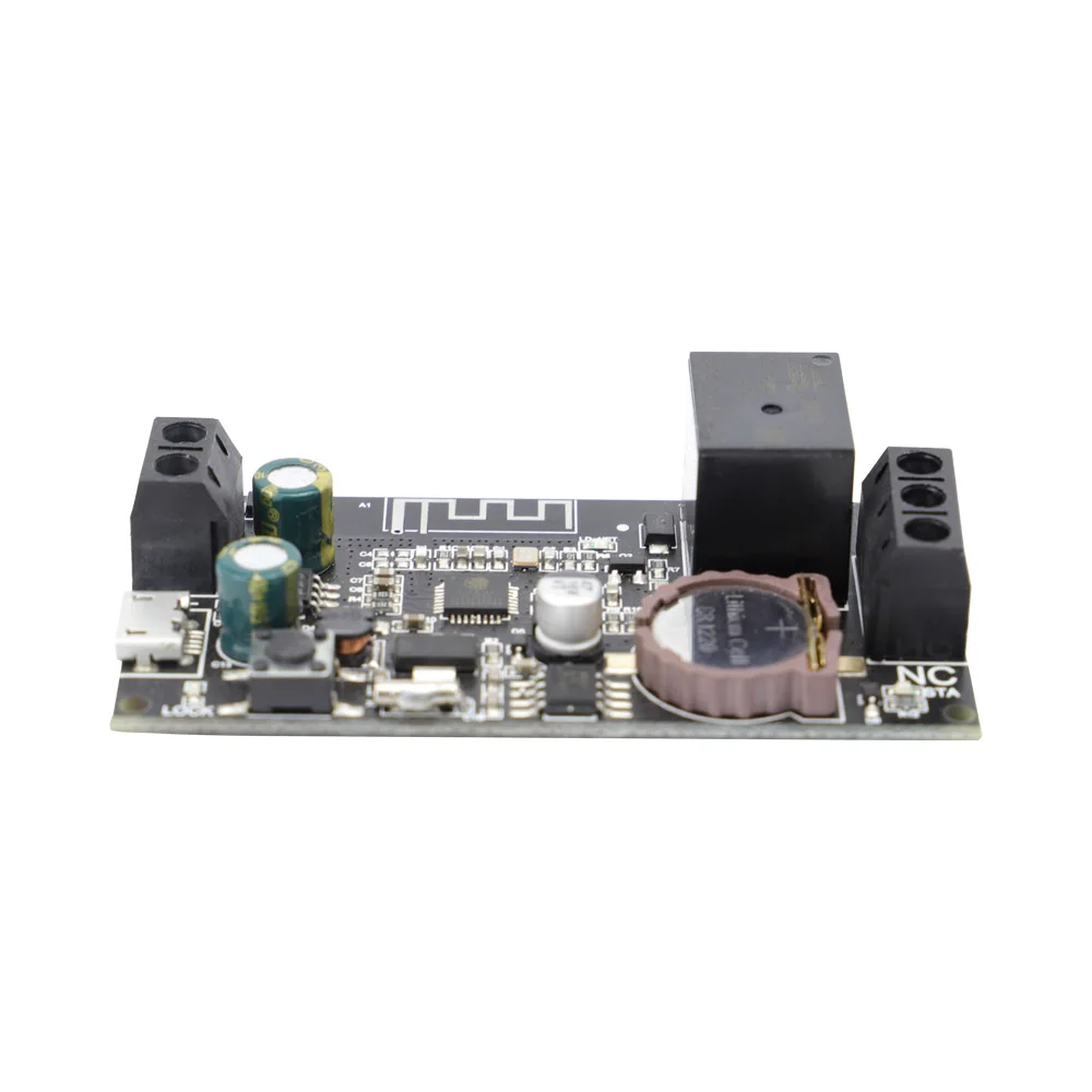 DC6-36V WFBJ WIFI, Module de relais de télécommande de téléphone portable 2.4G WiFi, prise en charge du réseau, carte de contrôleur vocal intelligent