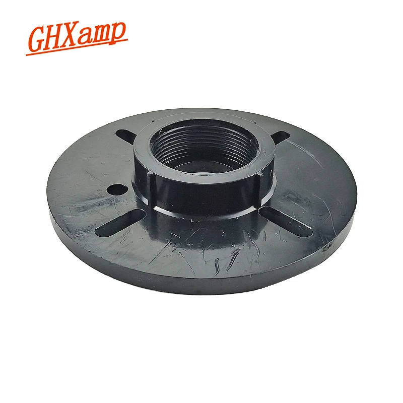 GHXAMP Tweeter Treble Speaker Horn Stage Speaker ABS Horn Interface 34 44 51 Core Screw Mouth Horn Adapter Plate 1pc