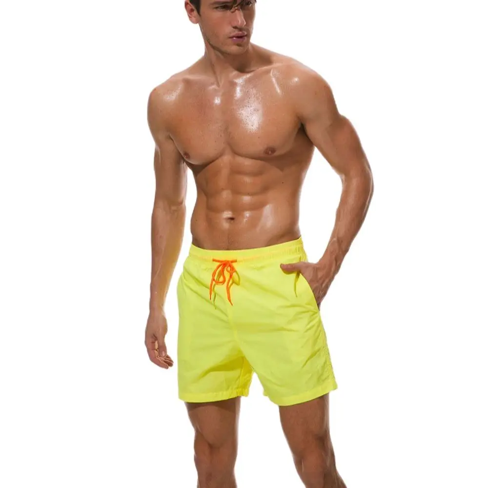 Mens Fitness Running Sports Surffing Shorts Mens Swimwear Swim Shorts Trunks Beach Board Shorts Swimming Pants Swimsuits