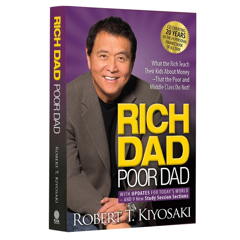 RICH DAD POOR DAD Robert Toru Kiyosaki Personal Finance Children Books Financial Intelligence Enlightenment Education book