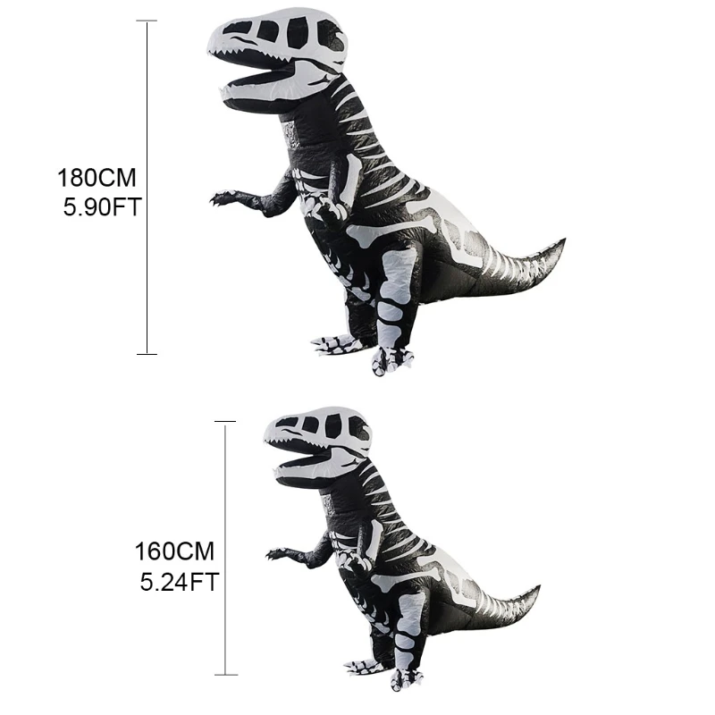 

Надувной костюм, надувные костюмы динозавров, игрушка-кляп для представлений, костюм для езды на теле на тематической вечеринке Хэллоуина