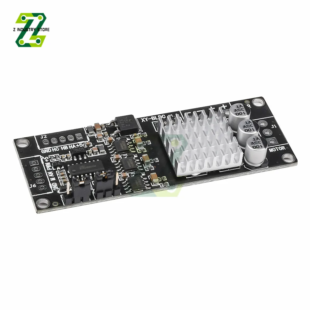 200W Bldc Drie Fase Dc Borstelloze Hall Motor Controller Module Motor Driver Board