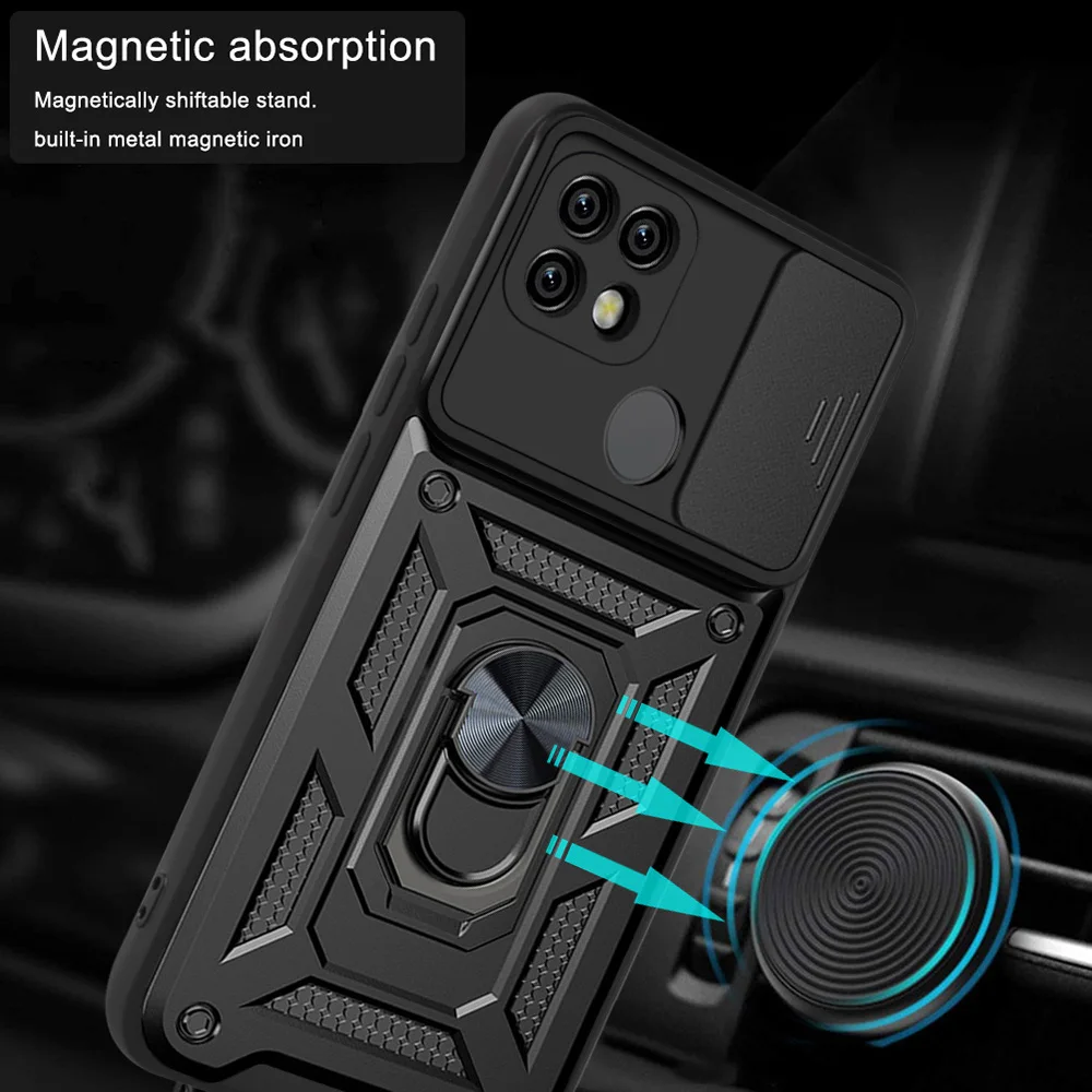 Shockproof Armor Case For OPPO Realme 8 9 Pro Plus 8i C35 C31 C20 C11 C21 C21Y Cover Camera Lens Protection Fundas