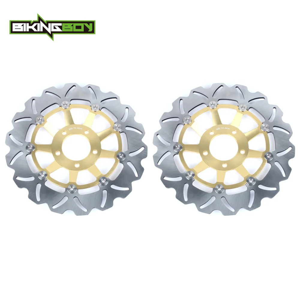 BIKINGBOY Für Bandit GSF 1200 / S 96-05 04 03 97 GSX 1200 FS Inazuma 98 99 00 01 02 RF 900 R 94-99 95 Vordere Bremsscheiben – Detail 6
