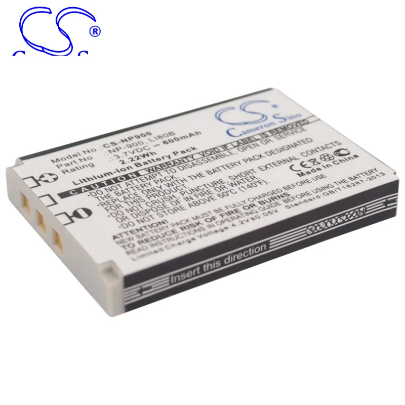 بطارية CameronSino لبطارية كاميرا AIRIS PhotoStar DC50 5708 N708 N708B تناسب بطارية الكاميرا Acer CS 6531-N 02491-0015-00 02491-0037-00