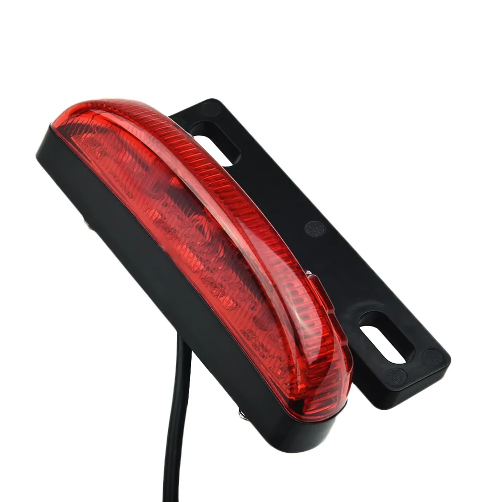 Electric Bicycle Rear Light Night 36V-48V Cycling Safety Warning Lamp Ebike Tail Light E-bike Electric Bicycle Scooter Accessory