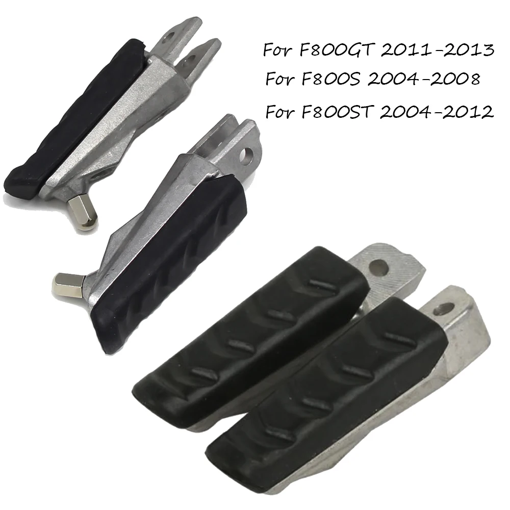 Motorcycle Front&Rear Footrests Foot pegs Footpeg Pedal For BMW F800GT 2011-2013 F800S 2004-2008 F800ST 2004-2012