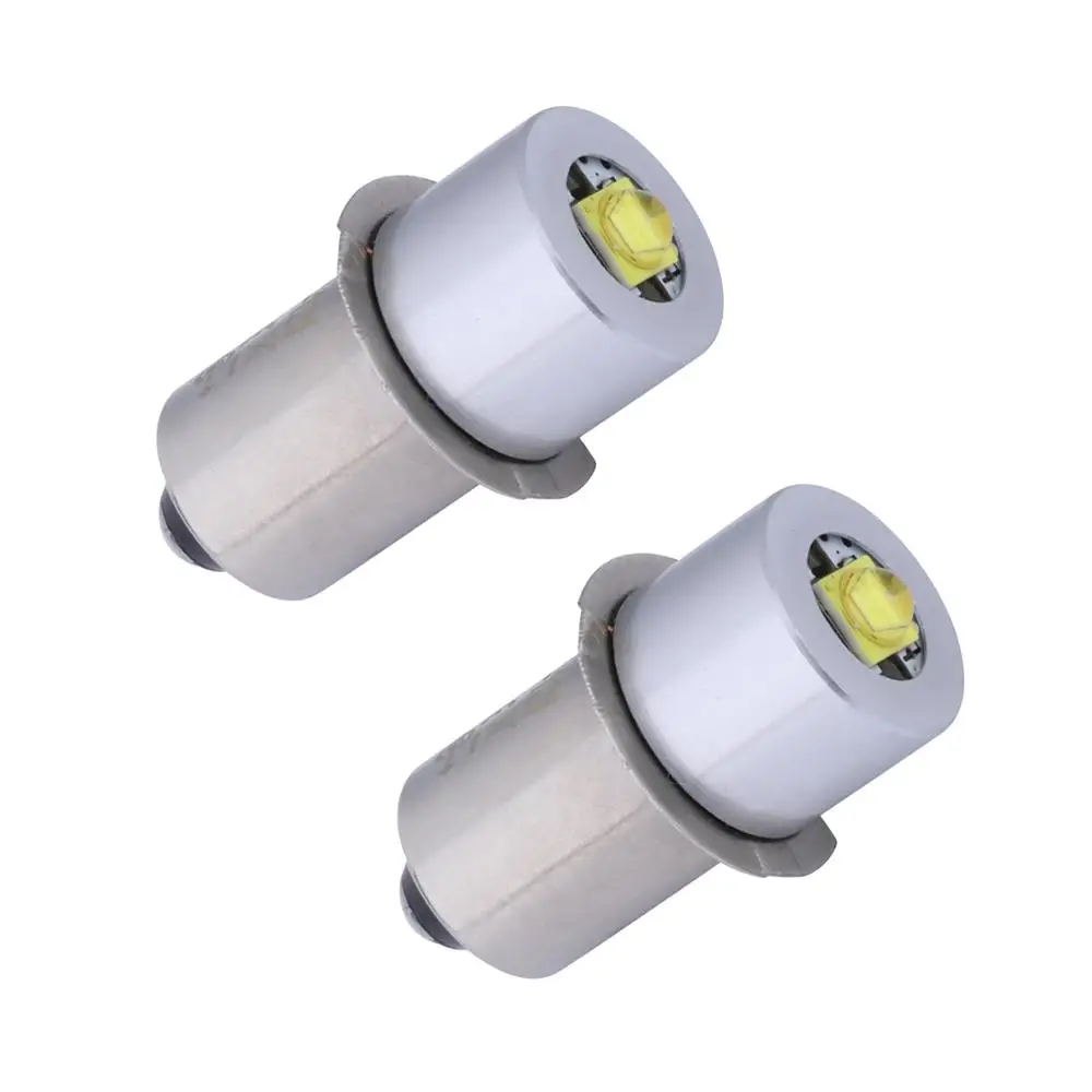 

2Pcs P13.5S 5W 3W Flashlight Bulb Emergency Light Bulbs 3V DC4-10V/6-24V LED Replacement Flashlight Bulbs Torch Light Work Light