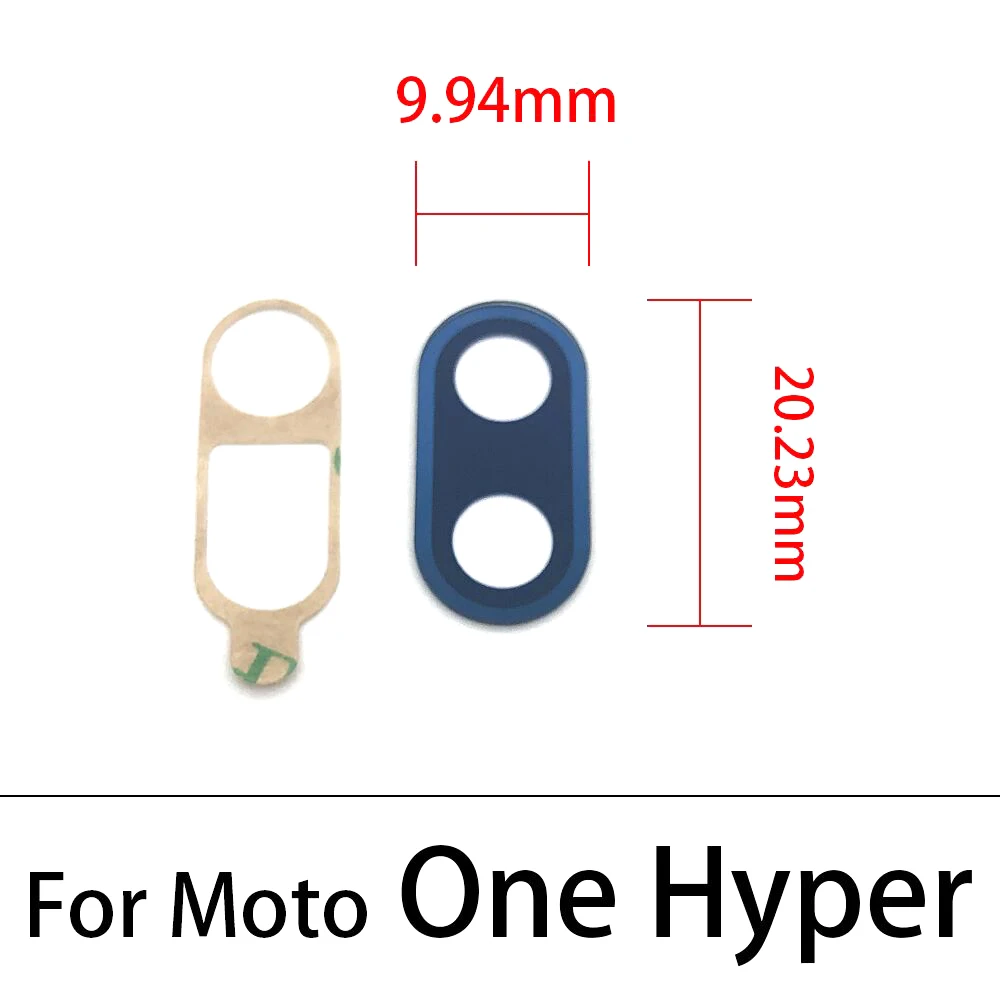 접착제 포함 후면 카메라 유리 렌즈, 모토로라 모토 원 줌 하이퍼 퓨전 플러스 비전 카메라 유리
