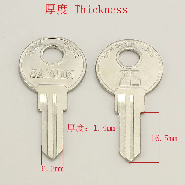 

A126 right groove Wholesale Locksmith Keymother Brass House Home Door Blank Empty Key Blanks Keys 25 pieces/lot