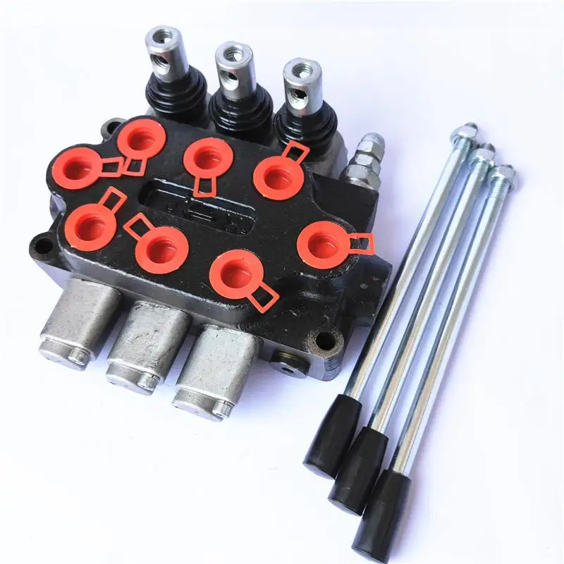 Hydraulic Multi-Way Valve Directional Valve Mechanical Cylinder Motor Distributor Zd-L102 Control Valve