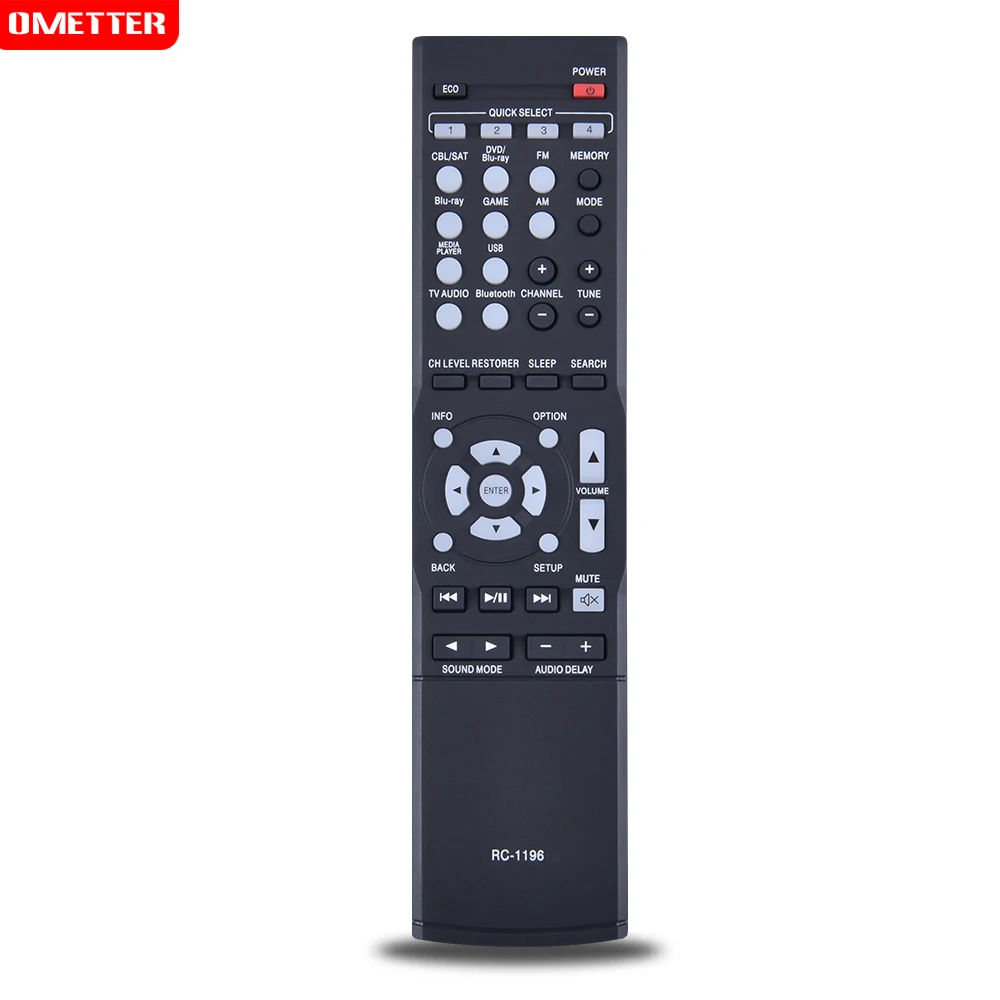 RC-1196 Replace Remote for Denon AV Receiver AVR-S500BT AVR-S510BT AVR-X520BT AVR-X510BT