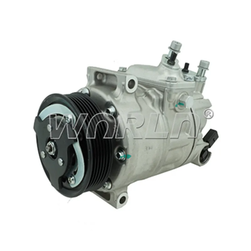 AUTO A/C universal Compressor for Volkswagen Sagitar GOLF/Audi A1 A3 A4 1.6 1.9 2.0 3.21K0820808D/1K0820808F/1620/1711/1601/1615