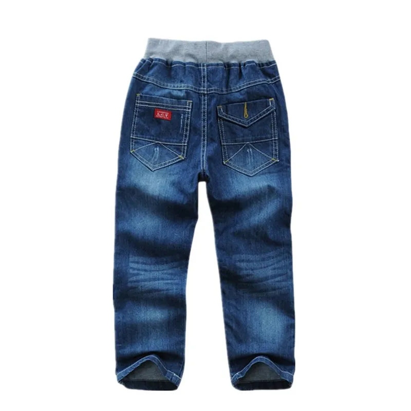 Kids Boys Jeans Fashion Brand Design 100% Cotton Children Denim Trousers Pants For Boy 2-10 Years Wear DWQ100