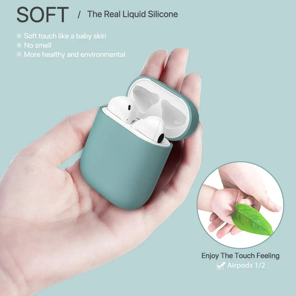 에어팟 3/ 2/1 용 실리콘 커버, 이어폰 액세서리, 부드럽고 귀여운 에어팟 2, 범퍼 프로텍터, 에어팟 애플 에어팟 3 용 케이스