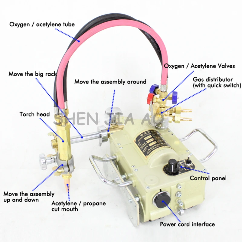 Imagem -06 - Máquina de Corte de Tubo Magnético Semiautomática Máquina de Corte de Tubos Magnéticos Elétricos Maachine 220v Peça