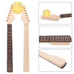 S1 24 INCH  22 Fret  Yinfente  Guitar Neck Maple Wood Unfinished Rosewood Fingerboard