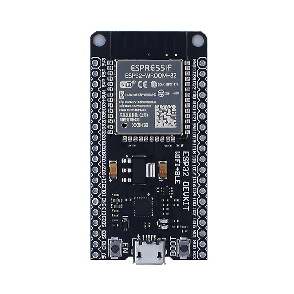 WAVGAT ESP32 Development Board WiFi+Bluetooth Ultra-Low Power Consumption Dual Core ESP-32 ESP-32S ESP 32 Similar ESP8266