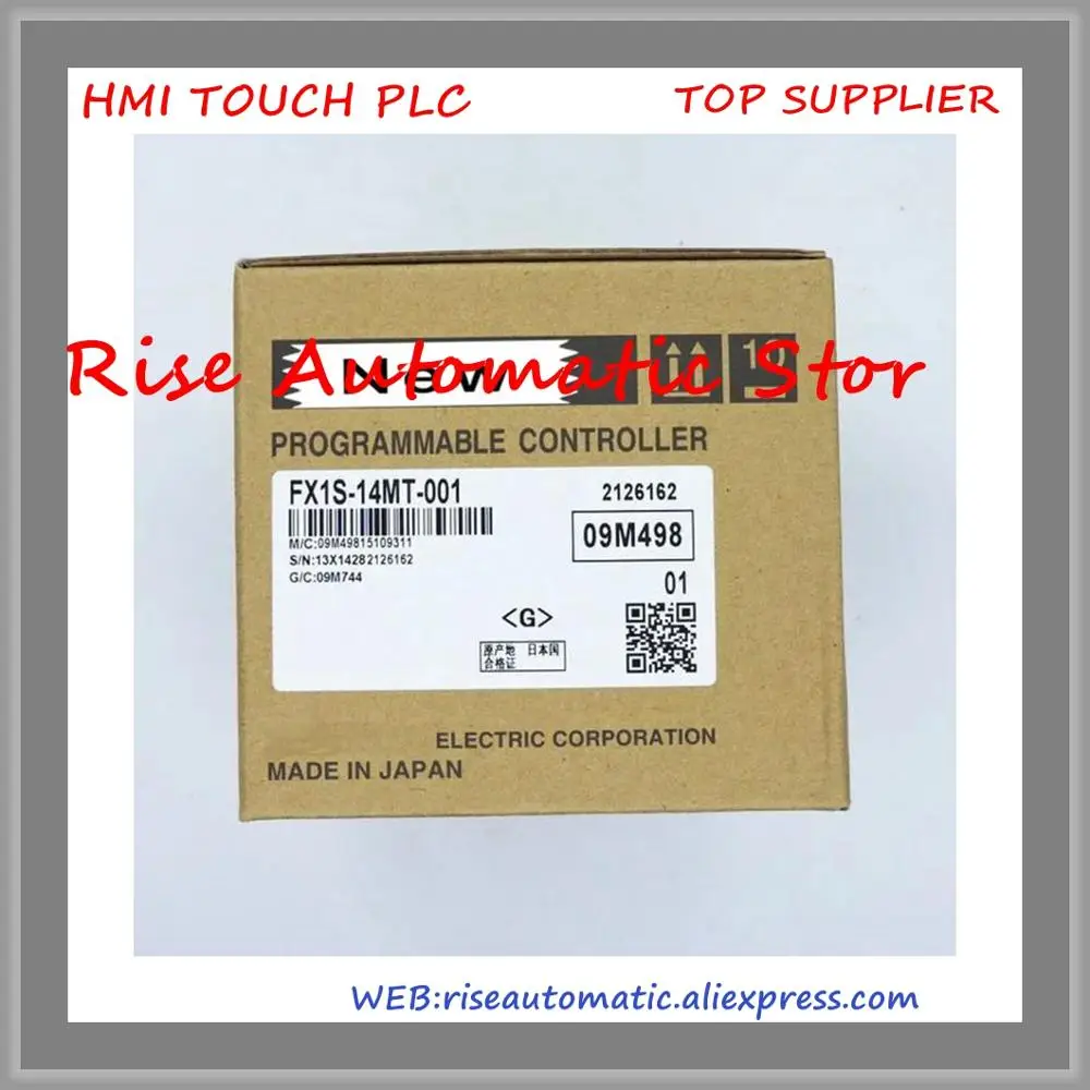 

FX1S-14MT-001 PLC 24V DC Transistor Output Base Unit New Original 100% Test Good Quality