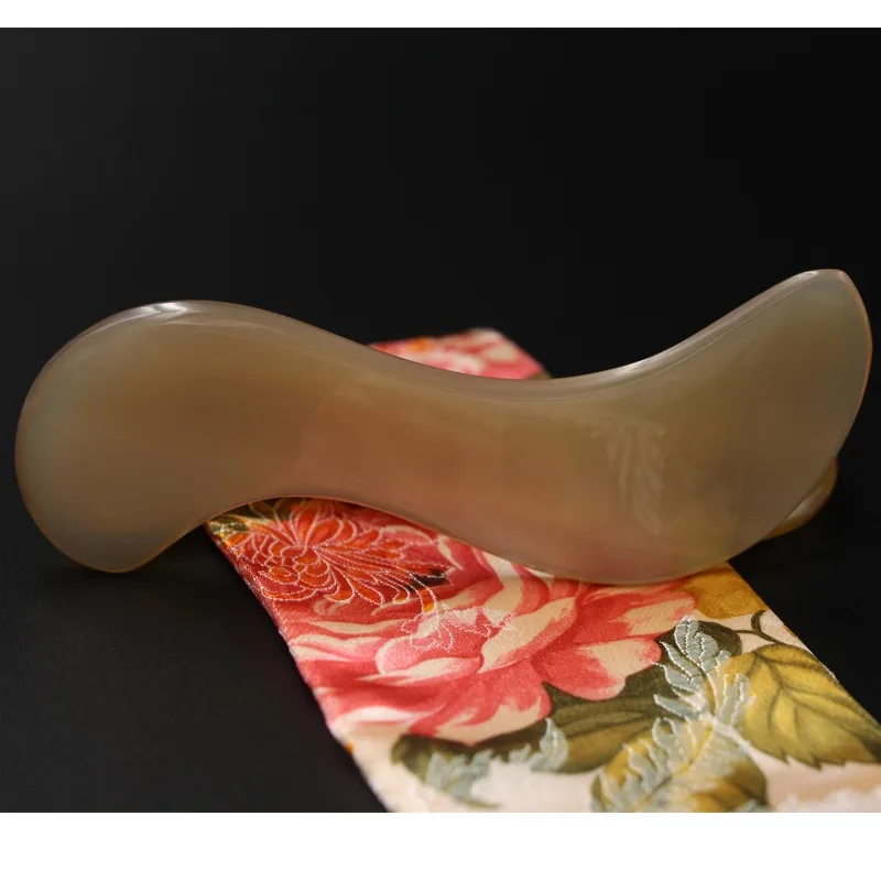 massager guasha tools Buffalo Ox Horn Gua Sha Scraping Massage Guasha Board Health Therapy Care Tool Scraper Body Spa