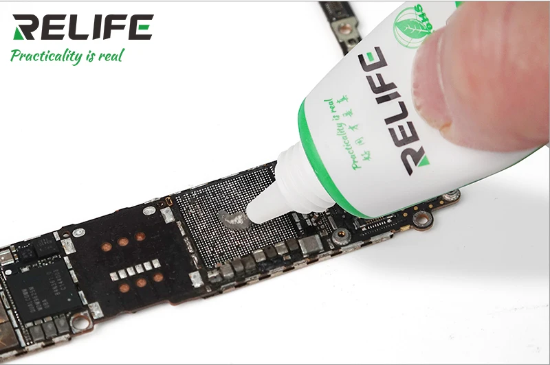 RELIFE RL-429 Hose Type Mobile Phone Maintenance Flux BGA Solder Paste Flux Original Strong Activity Imported Raw Material
