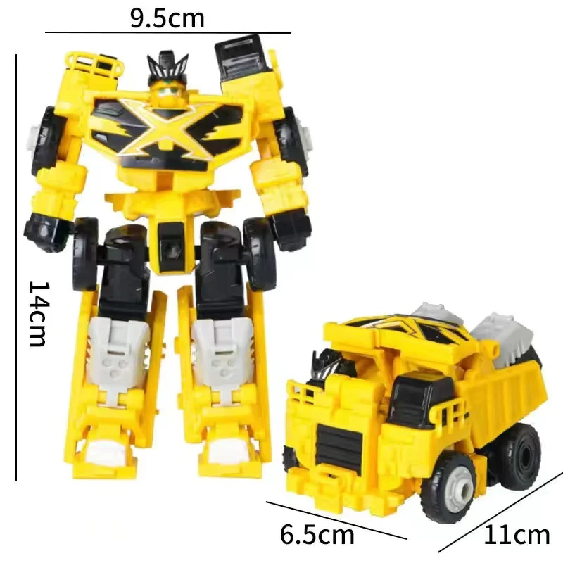 Hot!5in1 MiniForce X Transformation Toys Semey Air Force Secret Commando Robots Action Figures Toy For Kids Christmas Gift