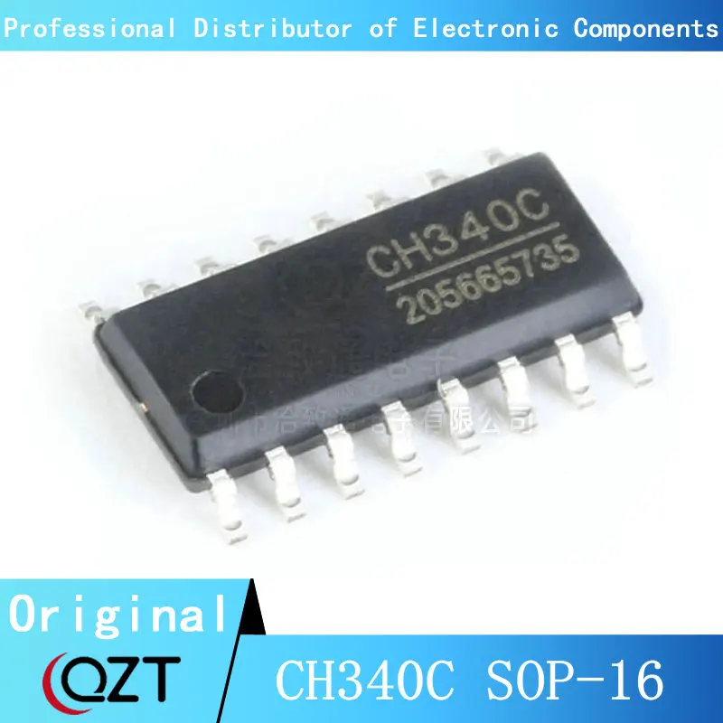 

10pcs/lot CH340 SOP 340C CH340C SOP-16 chip New spot