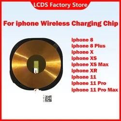 Tested Wireless Charging Chip NFC Coil For iPhone 8 8 Plus X XS Max XR 11 Pro Max Charger Panel Sticker Flex Cable