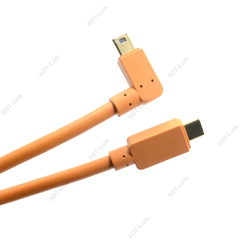 USB C Sang Mini USB Cáp Mini USB Type C Cho MacBook Pro Máy Ảnh Kỹ Thuật Số MP3 Người Chơi Loại HDD-C 3M 5M 10M