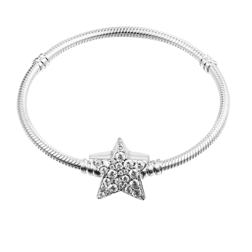 

Женский браслет «звездное небо», из серебра 100% пробы