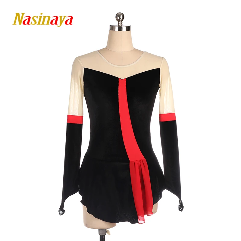 Figure Skating Dress Customized Competition Ice Skating Skirt for Girl Women Kids Gymnastics Performance mixed color