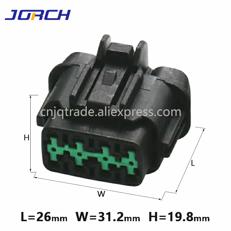 5 set 8pin PB291-08827 PB295-08820 Female Male connector for Infiniti front bumper lamp plug 6188-0736 6918-1780